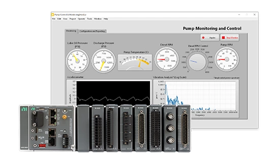 LabVIEW FPGAモジュール、DAQmxドライバ、NI Linux Real-Timeを使用して、CompactRIOシステムの開発を迅速化できます