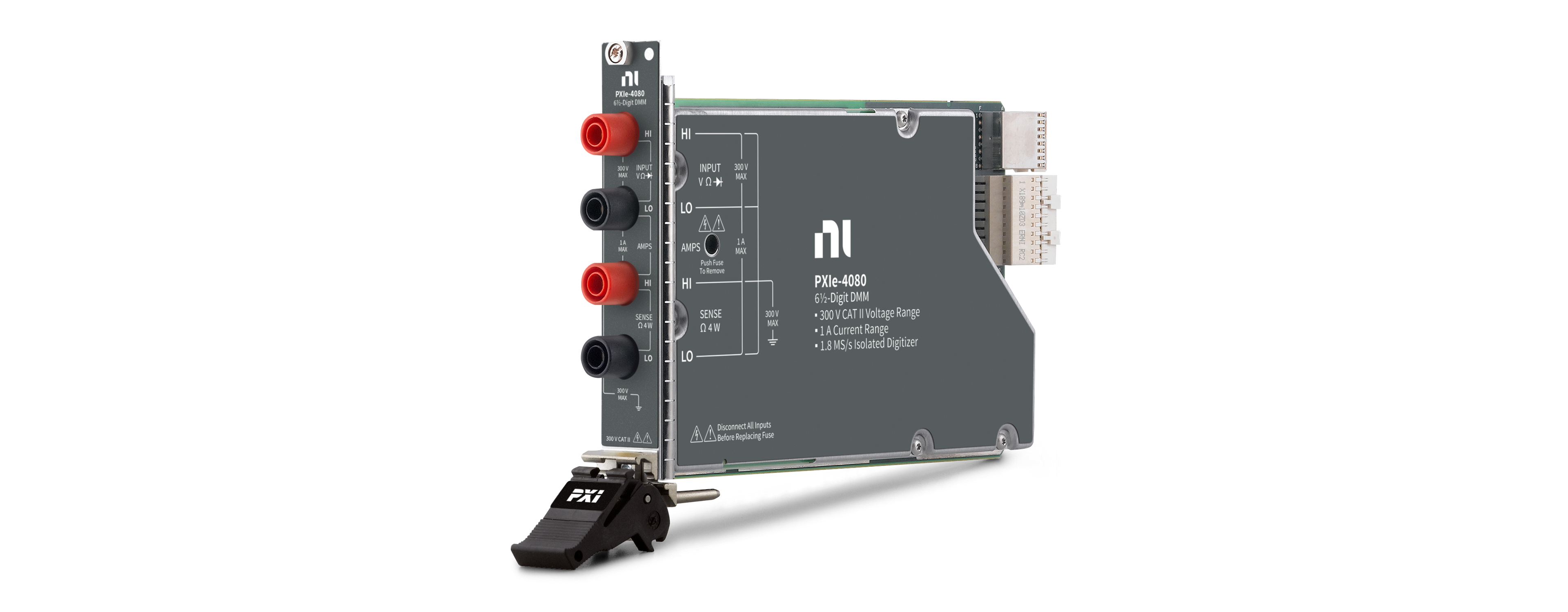 PXIe‑4080 6½‑digit PXI digital multimeter module