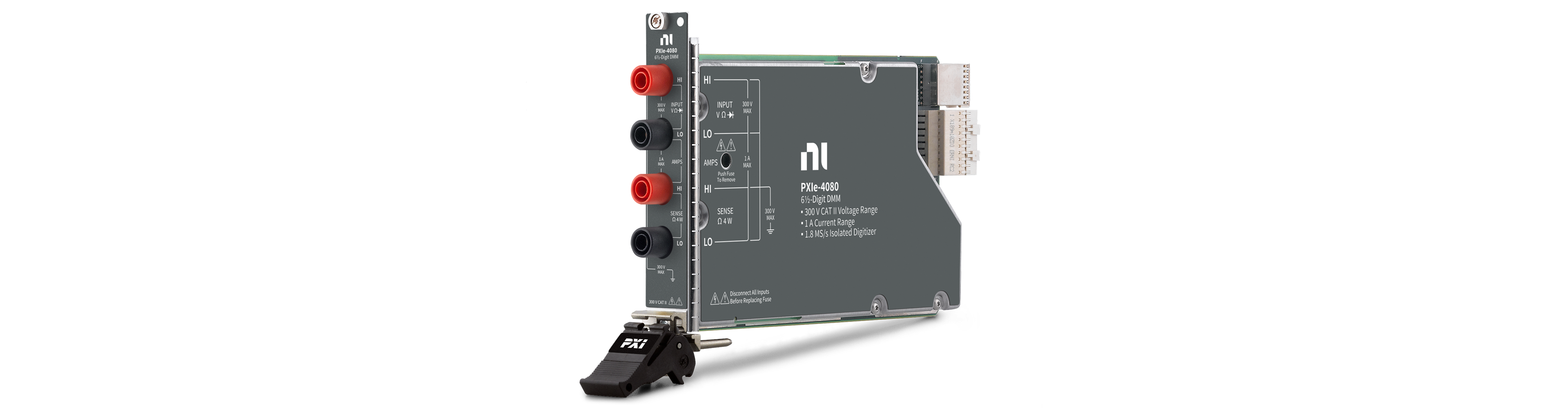 NI PXIe‑4080 6½‑digit PXI digital multimeter module
