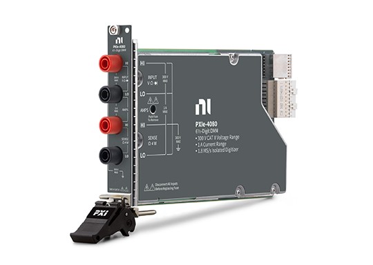 Multimètre numérique PXIe-4080 pour le test.