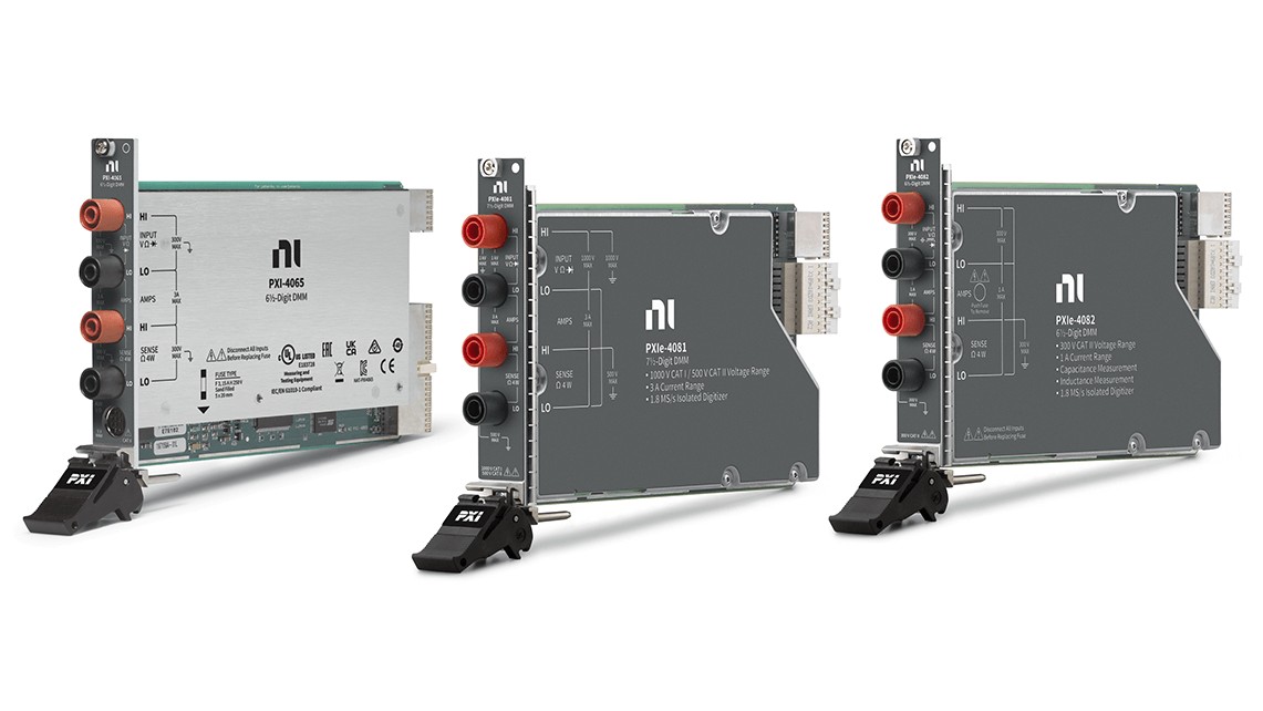 NI PXI DMM models.