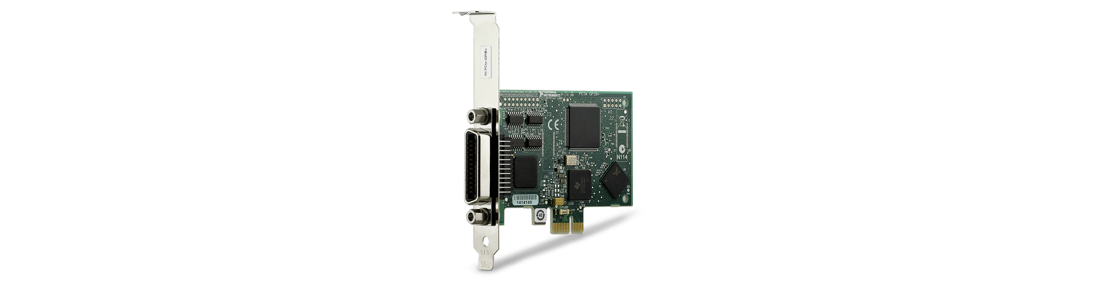 Dispositivo de interfaz NI PCIe GPIB+