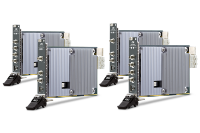 Combination of NI PXI arbitrary waveform generators test instruments