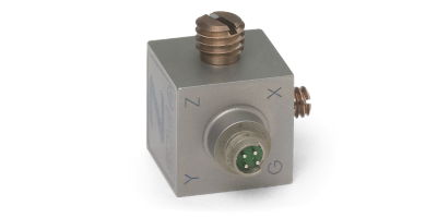 PCB 3축 가속도계, 5mV/g, ICP® (IEPE), 1.0gm (3m 케이블)