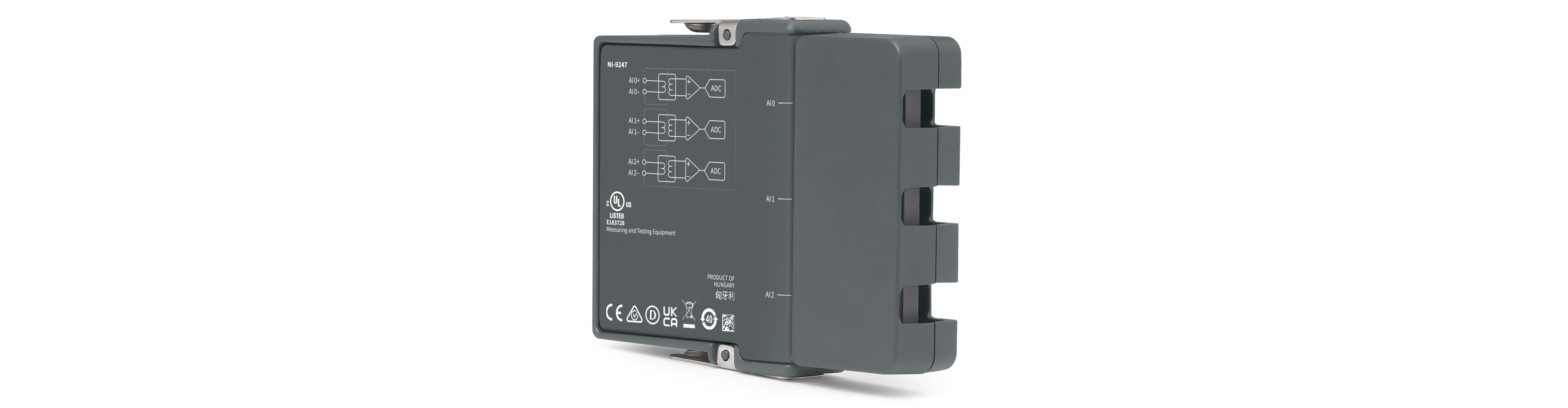 50 kS/s/ch 50 Arms 147 Apk 24-Bit 3-Channel C Series Current Input Module