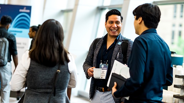 NI Connect attendees networking 