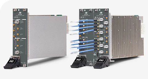 Opción de hardware de transceptor vectorial de señales PXI