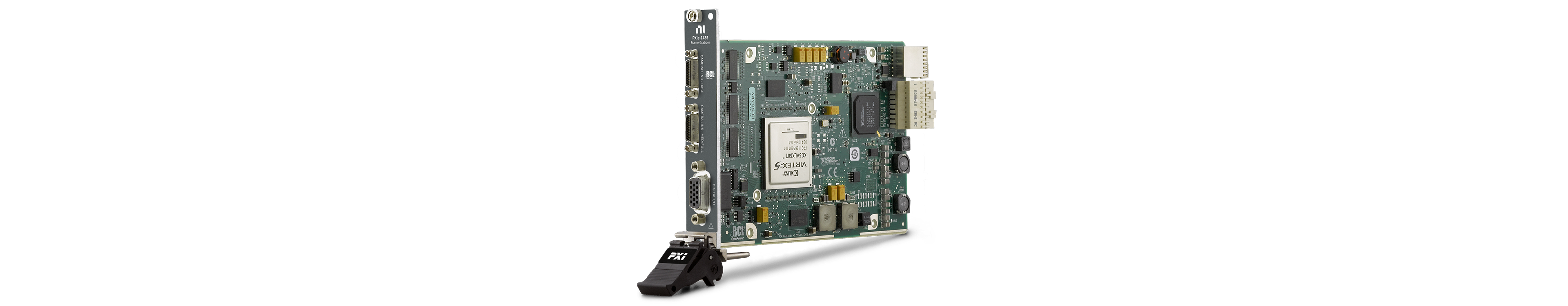 Base-, Medium-, Full-Configuration Camera Link PXI Frame Grabber Module