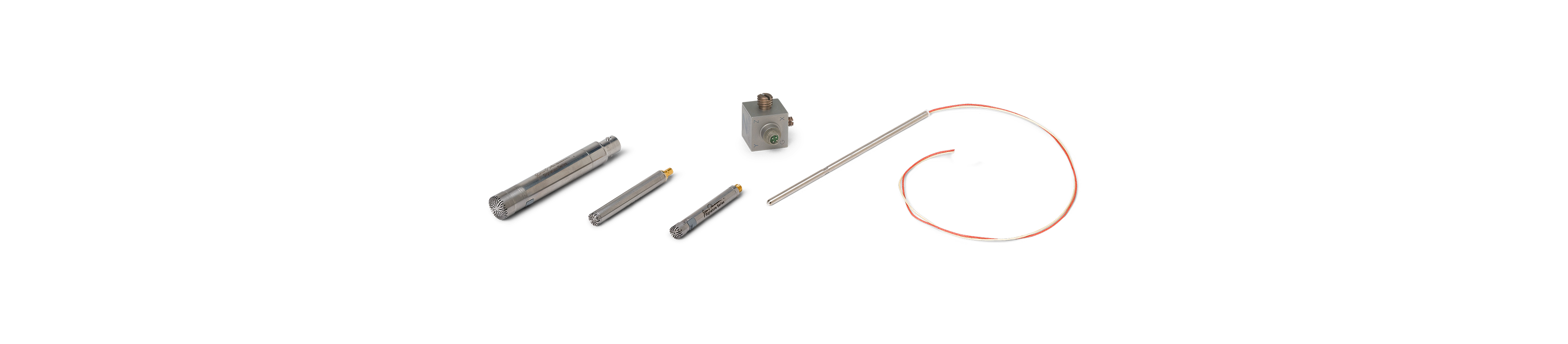 Capteurs de température, de vibration et acoustiques qui convertissent des phénomènes physiques en signaux électriques pour le matériel et les logiciels de test et de mesure NI