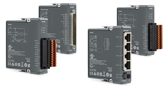 Modules d’entrée déformation/pont CompactDAQ et CompactRIO de la Série C