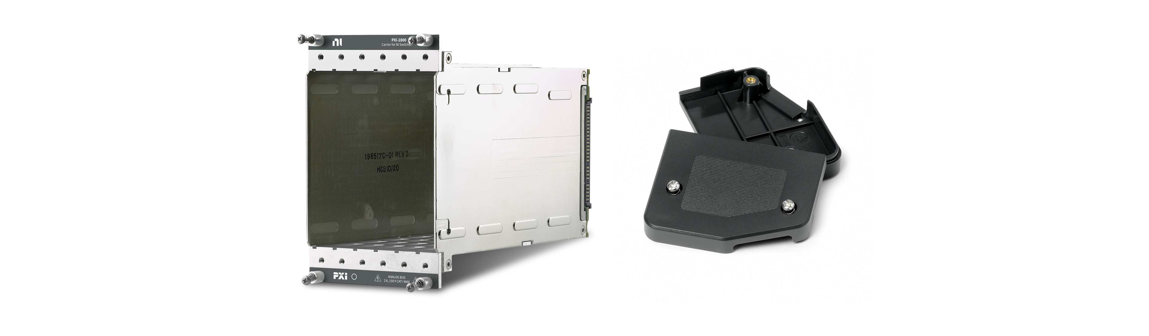 Modules et boîtiers porteurs NI pour les systèmes de test et de mesure modulaires