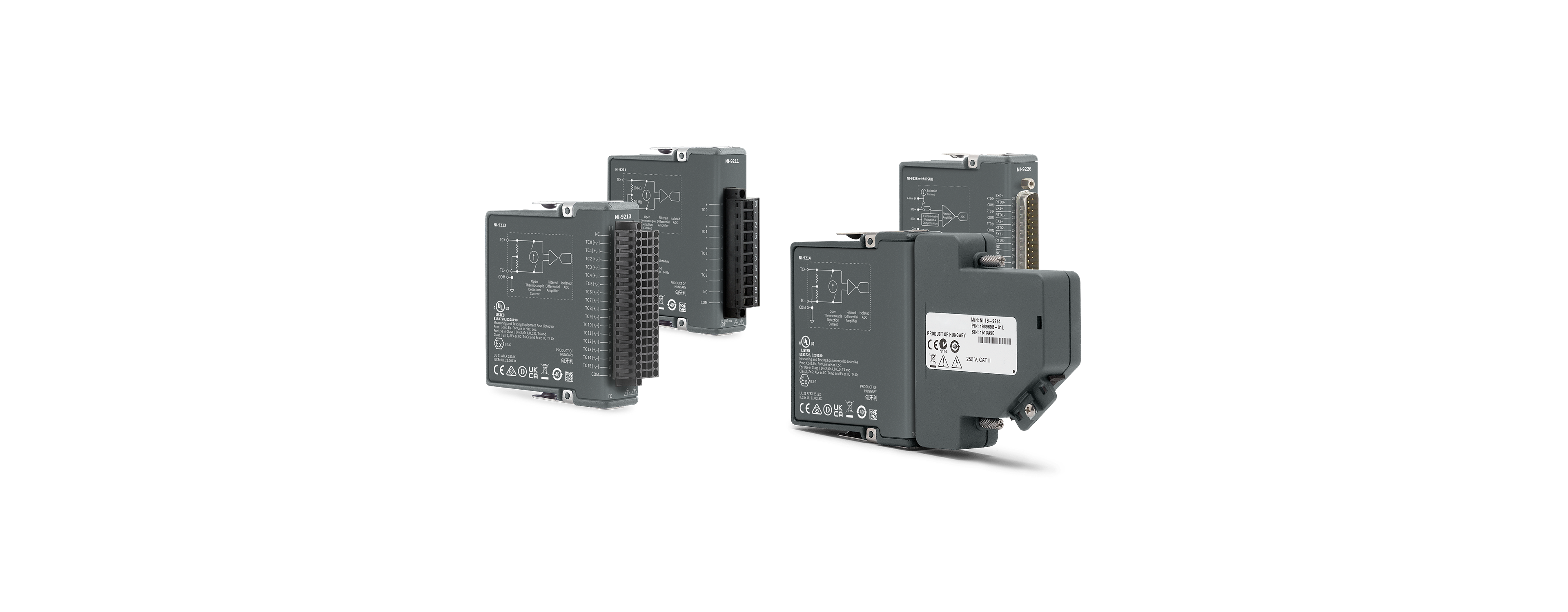 C Series Temperature Input Modules