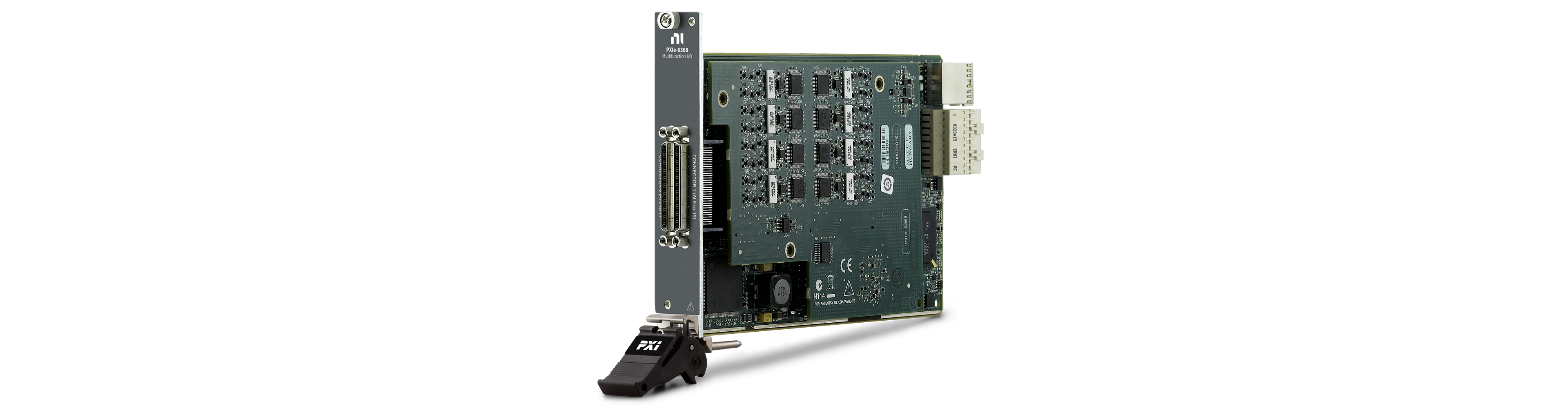NI PXIe-6368 with 2 MS/s/ch sampling rate