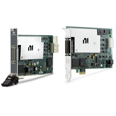 NI PXIe and PCIe DAQ devices