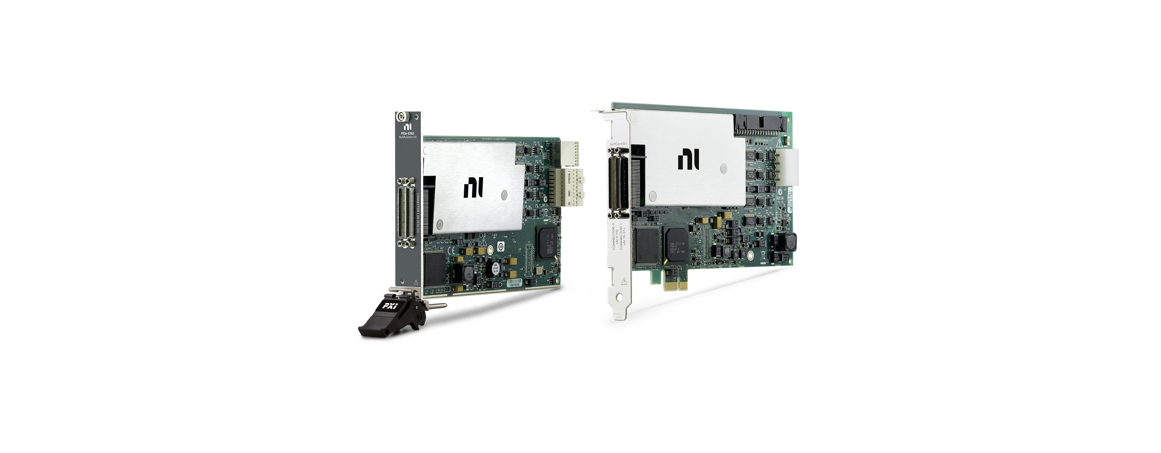 NI PXIe and PCIe DAQ devices