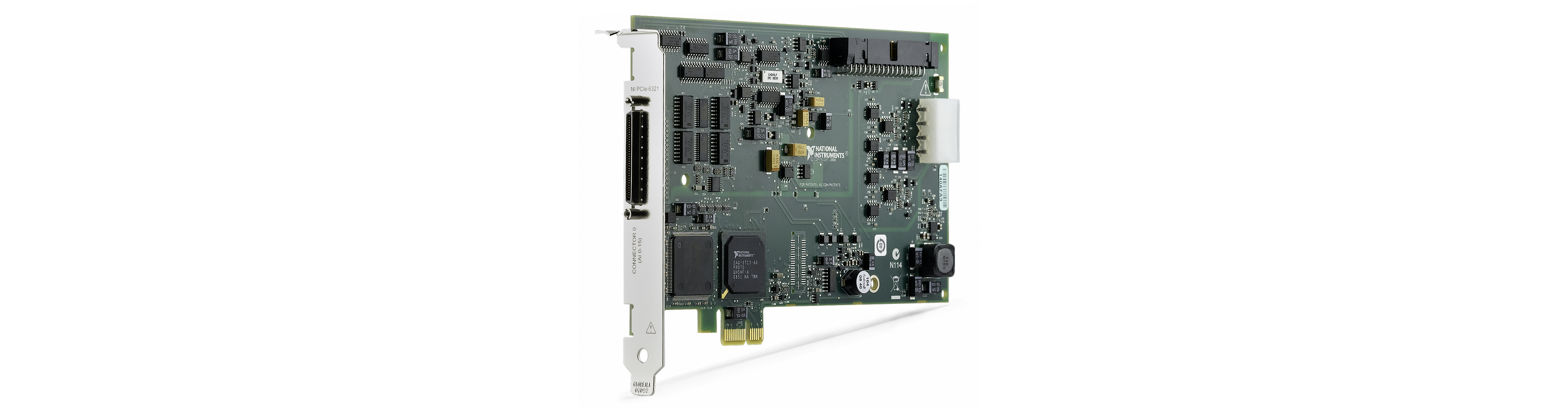 The NI PCIe-6321 with four counter/timers