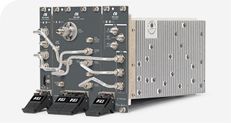 Un analyseur de signaux vectoriels PXI. 