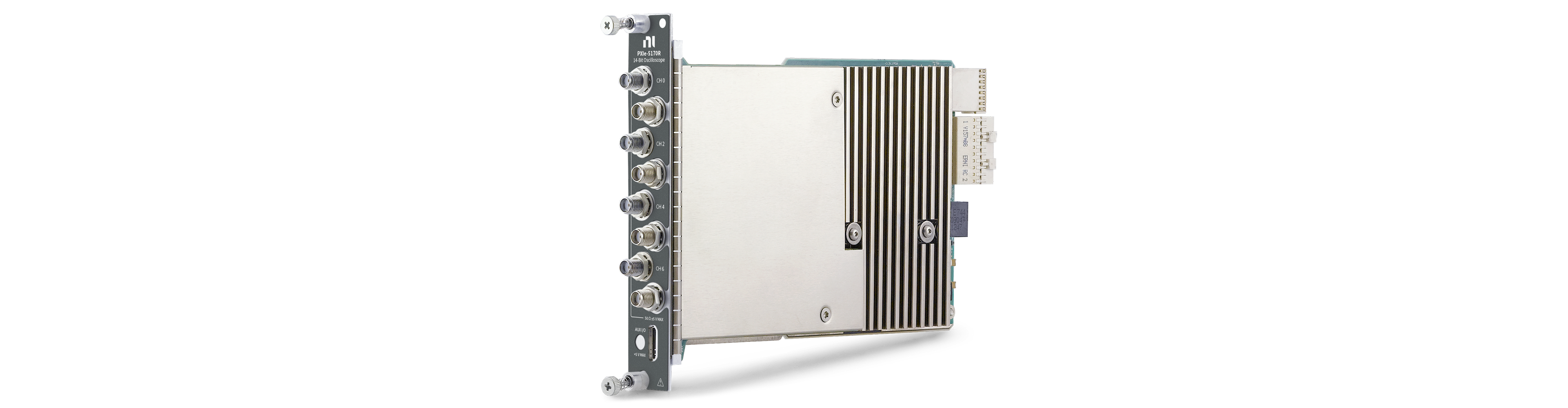 NI PXIe-5170R oscilloscope with reconfigurable FPGA 