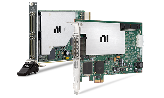 New NI PXI and PCI boards 