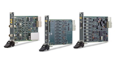 PXI-Modul zur Schall- und Schwingungsmessung