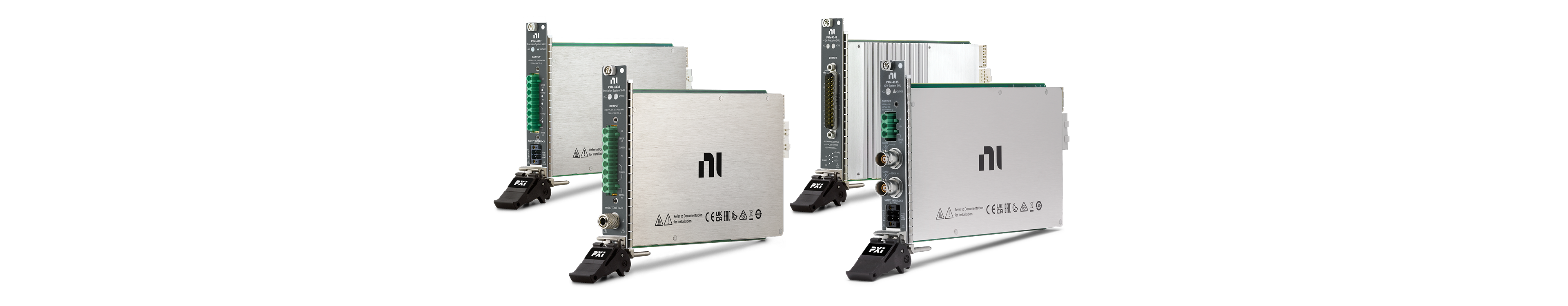 Combination of NI PXI Digital Multimeters test instruments