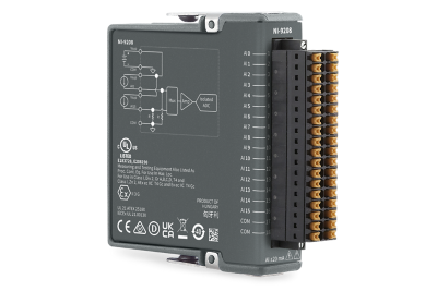 Stromeingangsmodul der C-Serie mit 16 Kanälen, ±20 mA, 500 kS/s