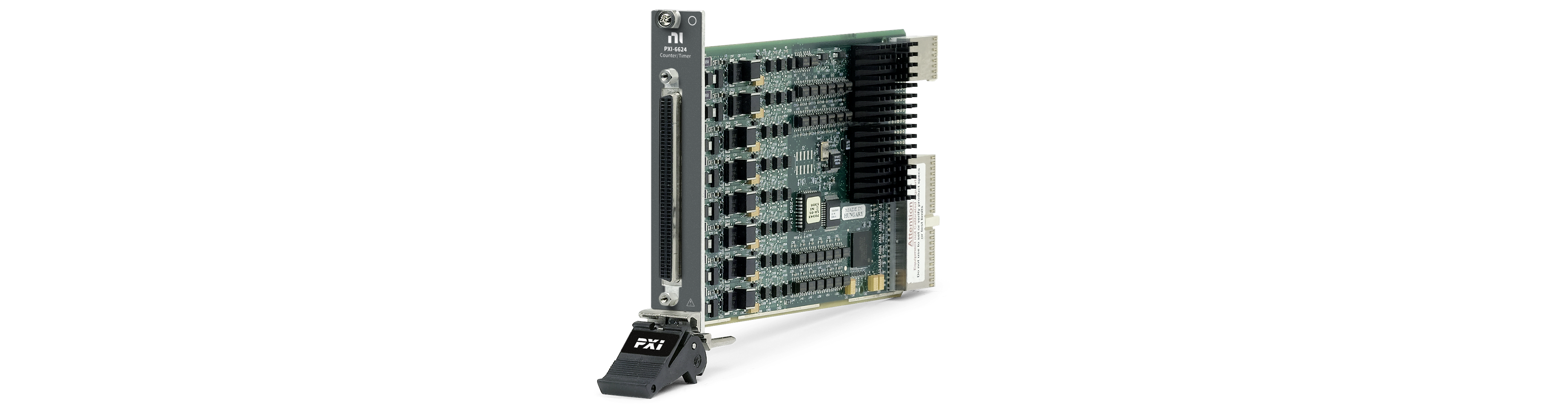 チャンネル絶縁付きNI PXI-6624