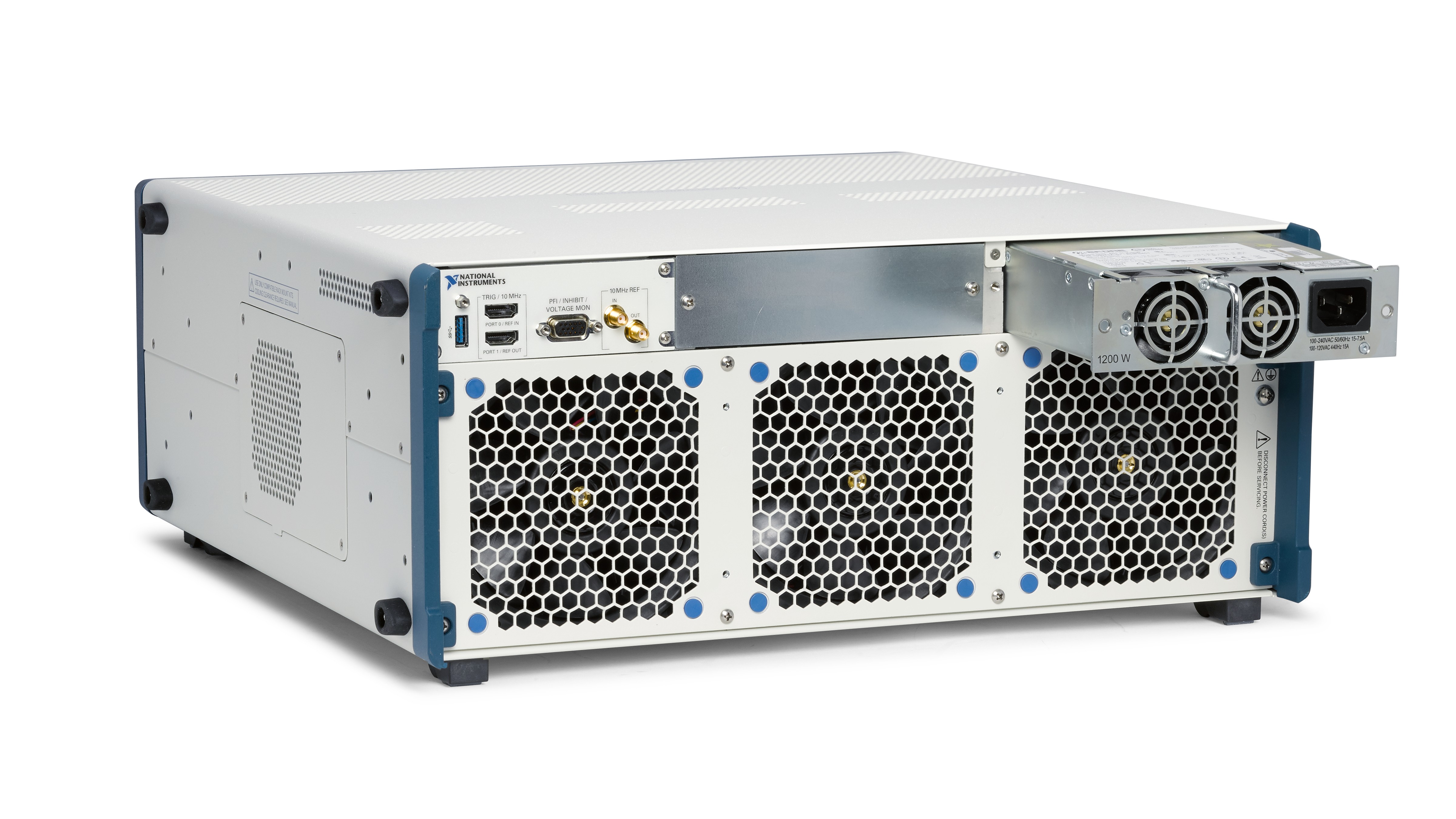 High-Uptime PXI Chassis With Redundant Fans and Power Supplies