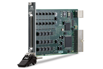 NI PXI-6528 Digital I/O module 48-Channel 24 Sink/Source Inputs 24 Sink/Source Outputs Channel-Channel Isolated