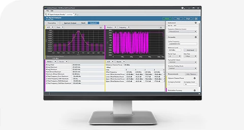 RFmx Bluetooth的用户界面