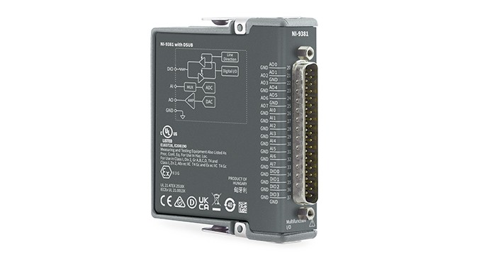 CompactDAQ and CompactRIO C Series Multifunction I/O Module
