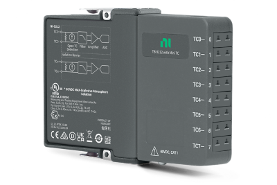 8-Channel 95 S/s/ch Simultaneous C Series Temperature Input Module