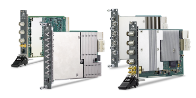 NI PXI oscilloscope modules with modular PXI hardware design