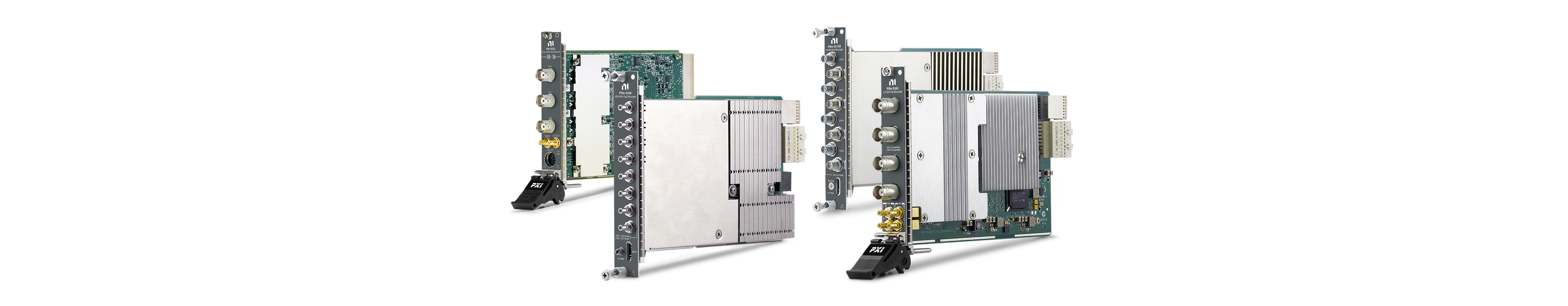 NI PXI oscilloscope modules with modular PXI hardware design