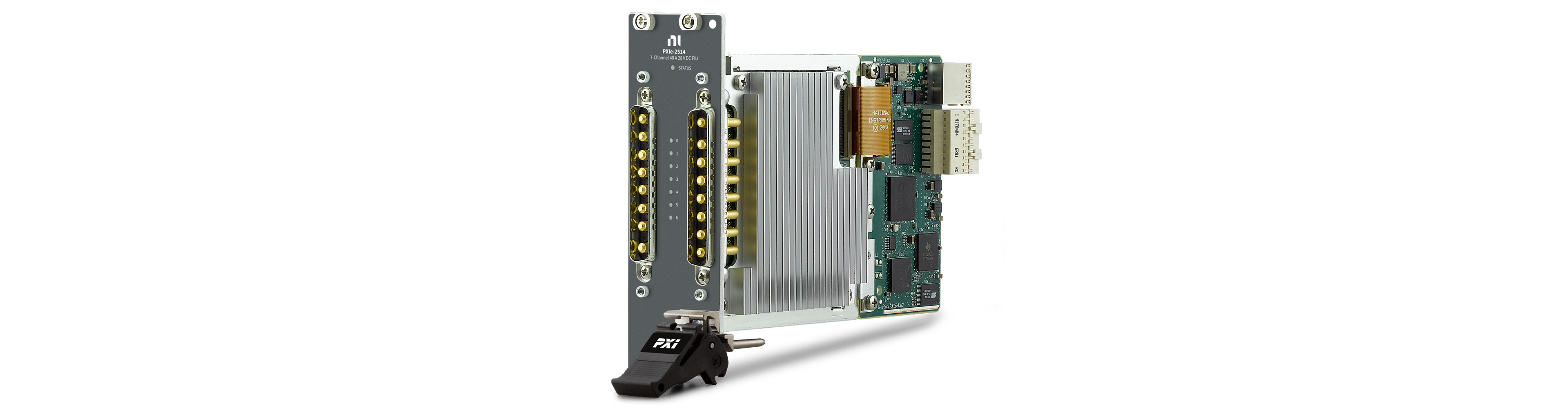 NI PXIe-2514 Signal Insertion module—part of NI's specialty switches