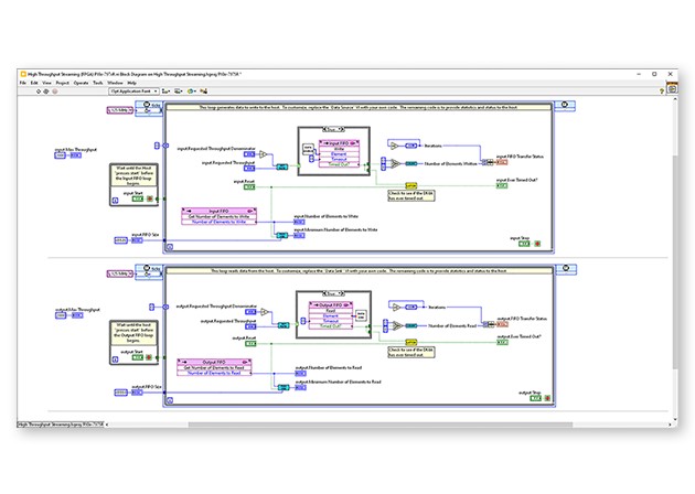 LabVIEW FPGA Front Panel