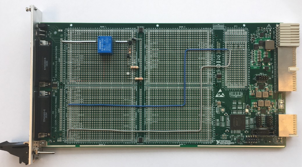 this circuit is to open or close the SPDT relay simulating an open circuit for our PWM signal