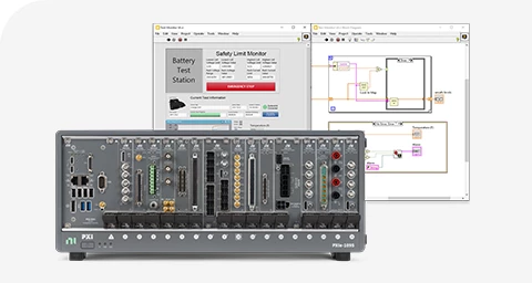 Solution NI de test HIL de BMS temps réel Opal RT