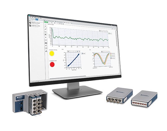 Bundle de medidas de sonido y vibración CompactDAQ