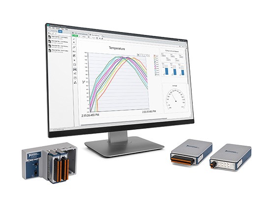 Bundle de medidas de temperatura CompactDAQ