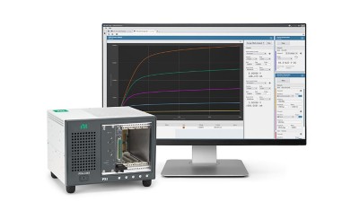 搭載多個 PXI 電源量測單元 (SMU) 的晶圓級穩定性系統