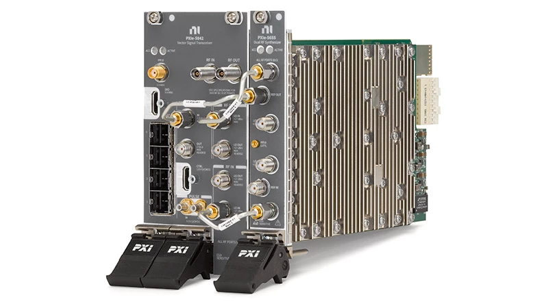 Introducción al transceptor vectorial de señales PXI de tercera generación PXIe-5842