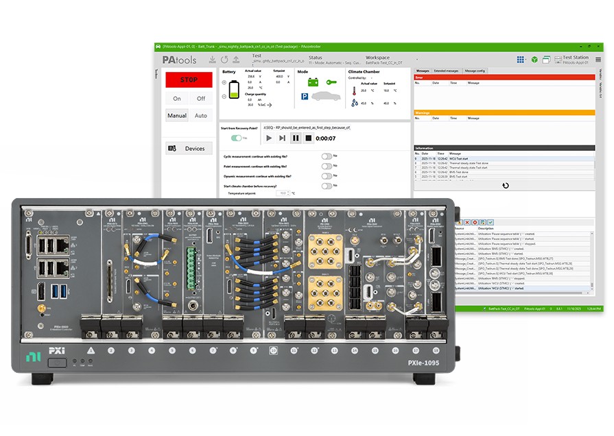 Un diagrama que representa el hardware PAtools v1.0