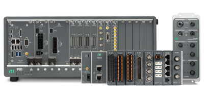 NI data acquisition device integrated with SystemLink for centralized monitoring and updates.