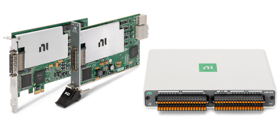 NI PXIe, PCIe, and USB Multifunction I/O DAQ devices