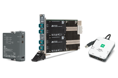 NI CAN, LIN, and Automotive Ethernet Modules