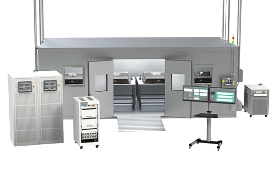 Modular EV test station for battery testing