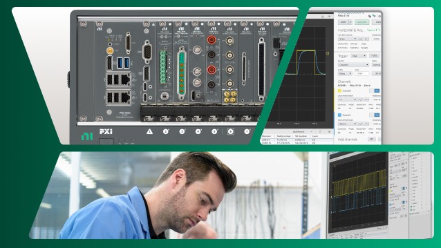 NI PXI hardware enables flexible, scalable, and high-performance automated test systems