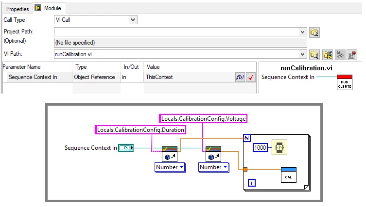 Use the SequenceContext to access the TestStand API in code modules, which can be used to access data programmatically