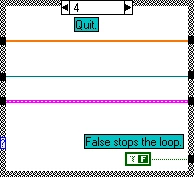 終了ケースは常にFALSEの値を返す